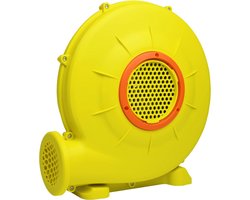 Aufun Elektrische springkussenblazer 350W radiale ventilator Luchtblazer 220-240V radiale blower Draagbare blaaspomp voor springkussen, waterglijbaan, opblaasbare pompen met handvat