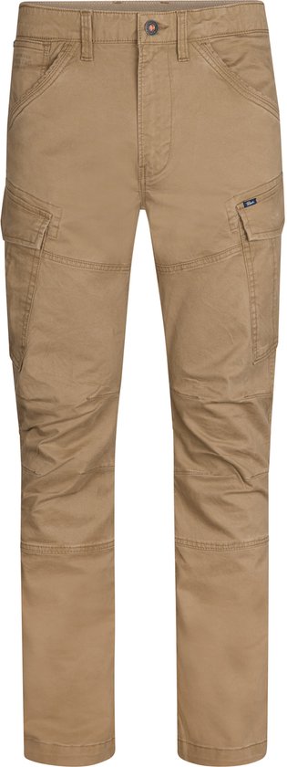 Petrol Industries Heren Cargo Broek - Shellfront - Broeken - Herenkleding - Bruin - Maat W28L34