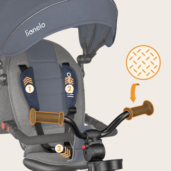 Lionelo Haari - Driewieler - Drankhouder - 2in1 - tot 36+ van LIONELO — afbeelding 3