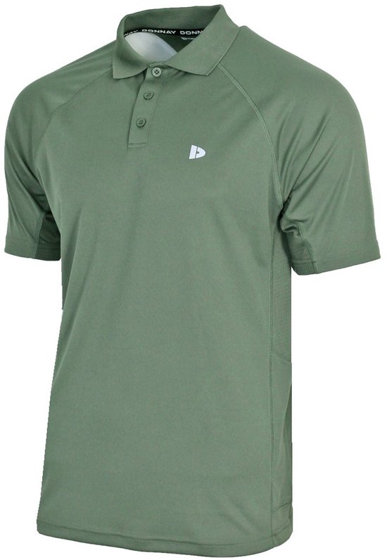 Donnay - 2-Pack Polo Sport Björn - Polo Multi Sport - Polo sport - Marine/Vert jungle - Taille S