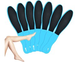 voetvijl-7 stuks-eeltvijl-voetvijl eelt-Dubbelzijdige voetpedicure vijl crusty-Herbruikbaar - voor extra gladde voeten