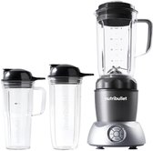 Bol.com Nutribullet Select 2.0 - 10-delig - 1000 Watt - Blender - To Go Drinkbekers - Warme en Koude Bereidingen - Grijs aanbieding