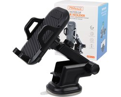 Telefoonhouders Auto met 3M Gel Zuignap - Geschikt voor raam, dashboard en bureau - Gsm houder auto - Universele Autohouder Telefoon Sterke Zuignap