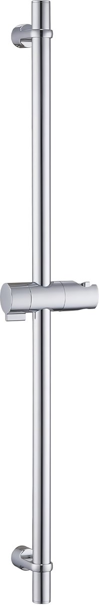 Famanu - Douchestang 70 cm roestvrij staal SUS304, verstelbare houder 360° draaibaar, wandmontage