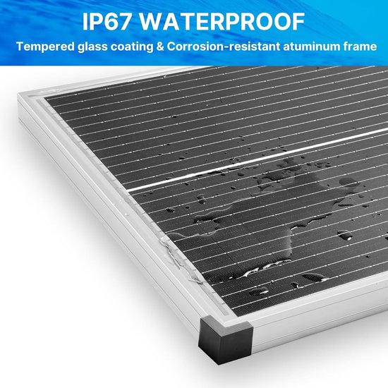 Zonnepanelen Compleet Pakket - Plug & Play met Stekker - Zonnepaneel Plat Dak - ( Amount of W ) — afbeelding 3