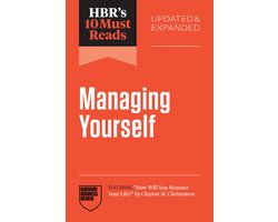 Omslag van HBR's 10 Must Reads- HBR's 10 Must Reads on Managing Yourself, Updated and Expanded