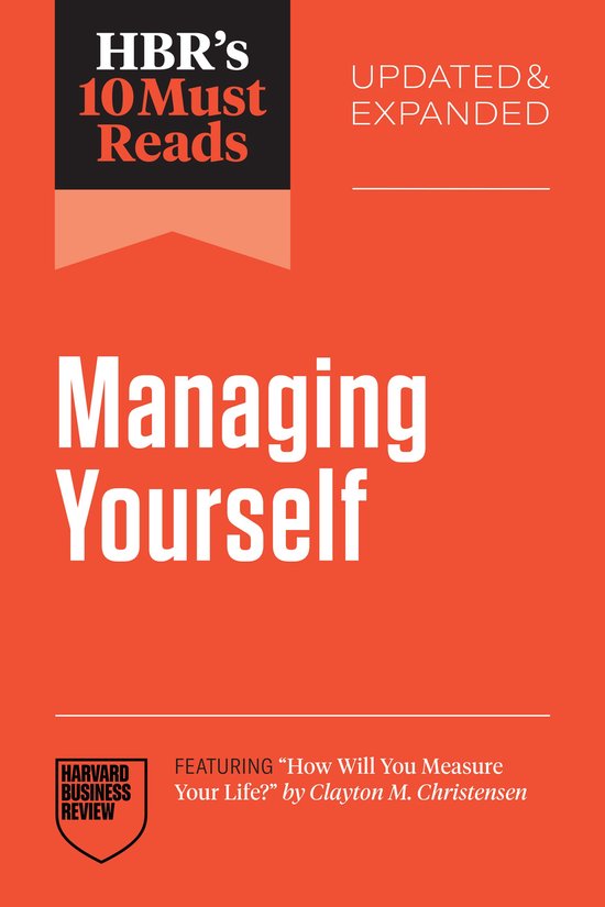 HBR's 10 Must Reads- HBR's 10 Must Reads on Managing Yoursel ... - cover