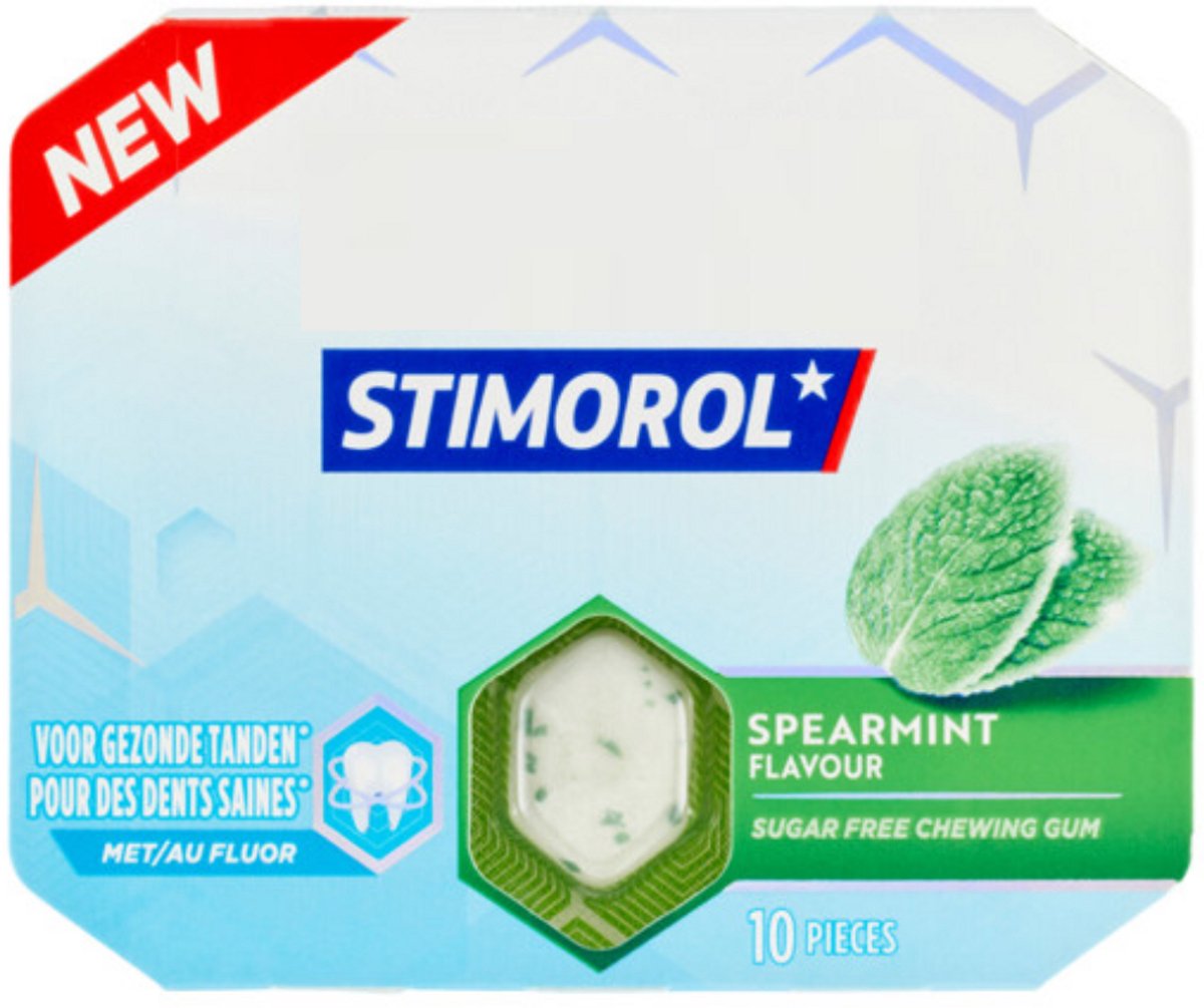 Stimorol - Spearmint Kauwgom - 12 stuks
