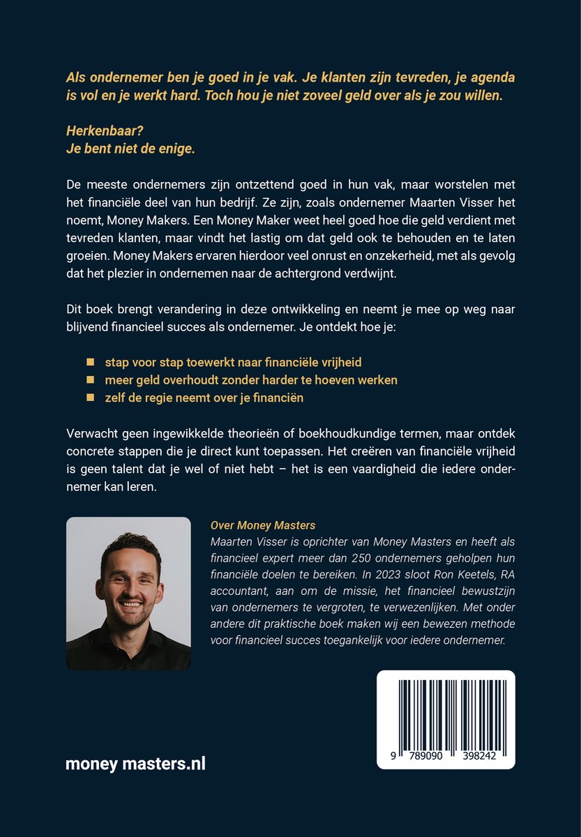 Kennis, Keuzes, Knaken - back cover