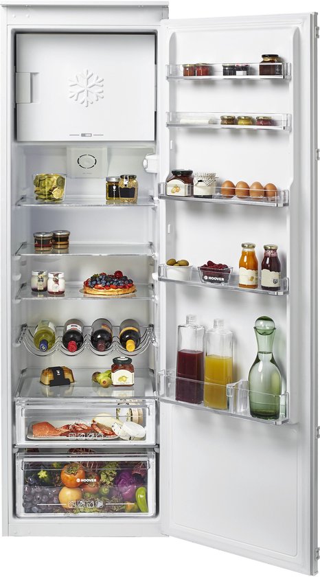 Hoover H-FRIDGE 700 HBOD 174/N combi-koelkast Ingebouwd 286 l E Wit