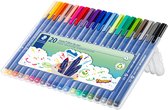STAEDTLER Marqueur de couleur Triplus - Boîte 20 pcs
