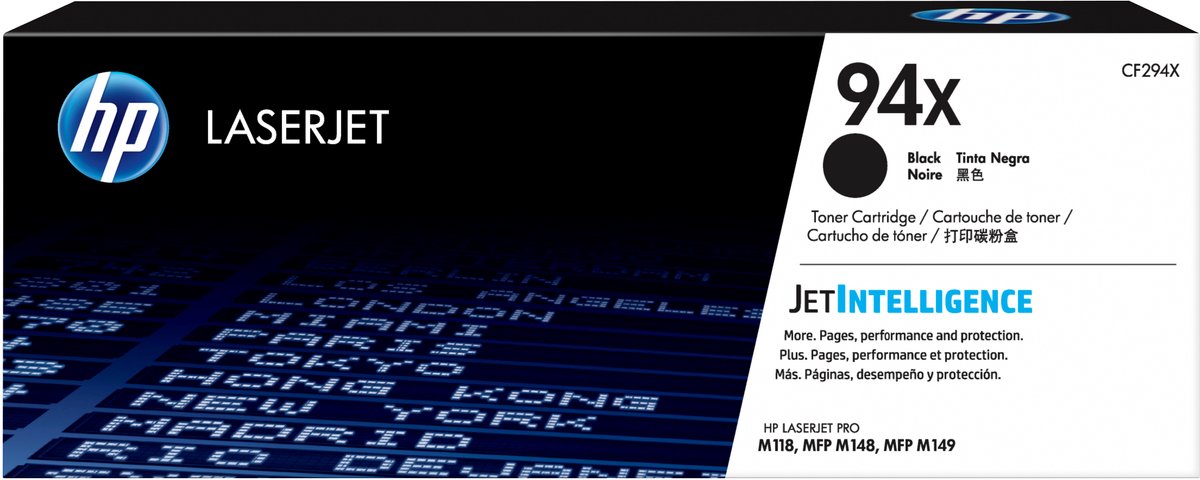 94X - CF294X - HP - Toner - Zwart