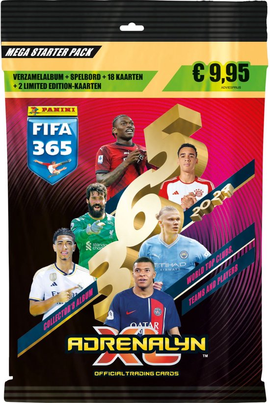 Panini Adrenalyn XL FIFA365 23/24 Starter Pack - Voetbalplaatjes