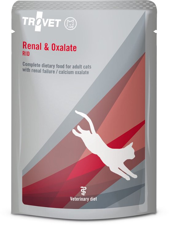 Trovet Renal & Oxalate RID Chicken Pouch - 12 x 85 gram