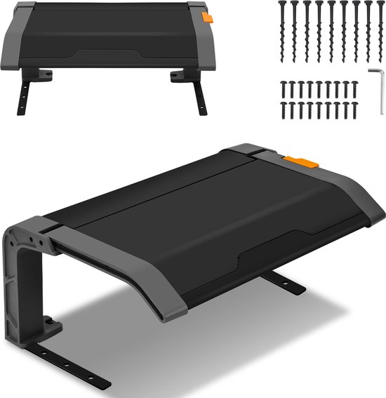 Garage Robotmaaier Garage Inklapbaar met Dak Zwart - Garage - €71,24
