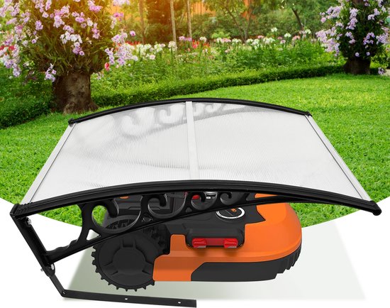 Garage voor robotmaaier Premium grasmaaiergarage met dak Robomove robotmaaiergarage