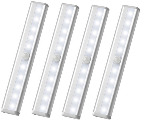 Stemap® Led Lampjes Met Bewegingssensor Oplaadbaar 3 Stuks Draadloos M