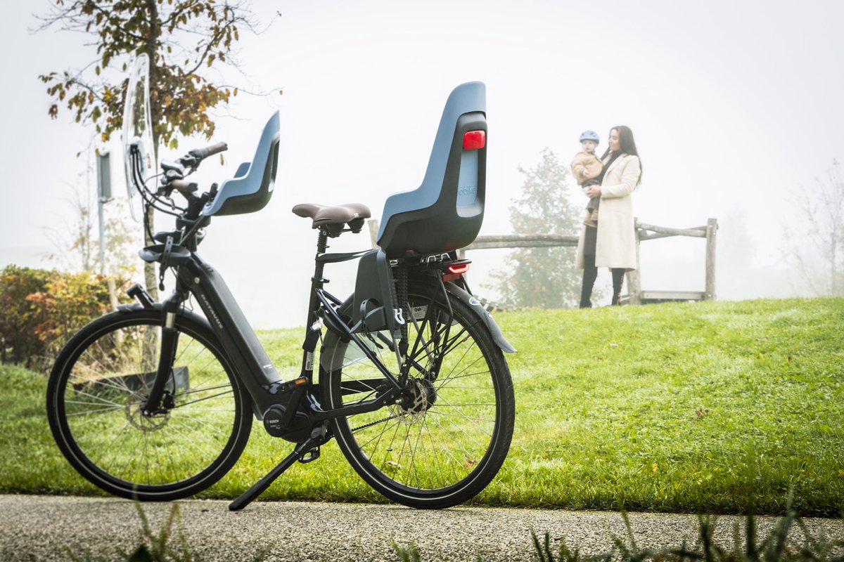 Bobike One Maxi E-BD/bagagedragermontage - Citadel Blue thumbnail 5
