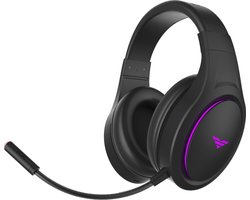 PREYON Hurricane Fly - Draadloos Gaming Headsets - RGB - Minijack 3.5mm - PC, PS5/PS4 - Zwart