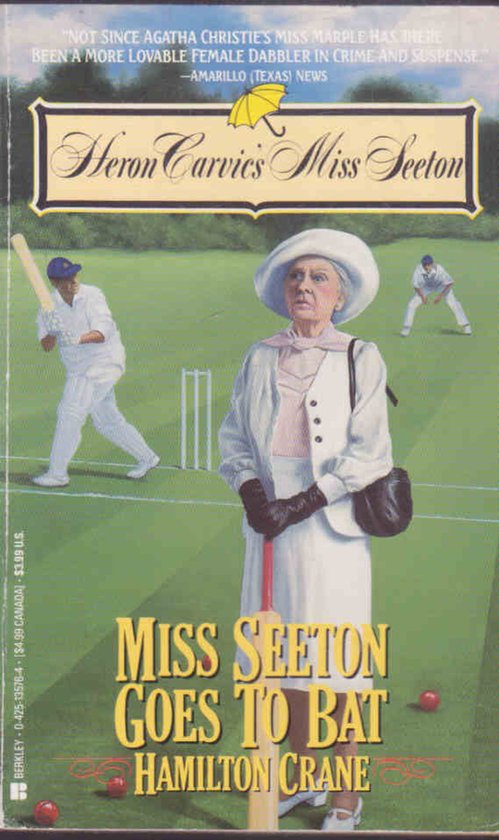 Miss Seeton Goes to Bat - cover