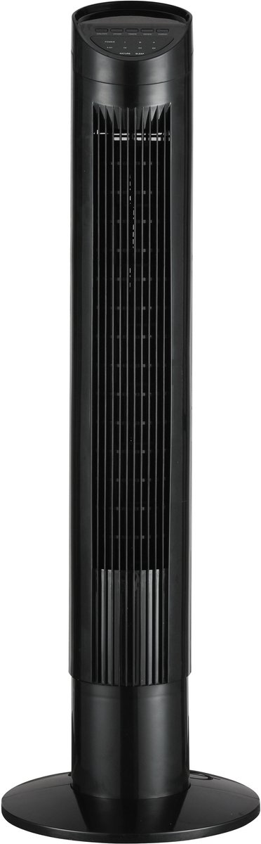 A-Flow Torenventilator Fusion - Statiefventilator - Bladloze ventilator - LED display - 3 Snelheden - Zelfdraaiend - Timer - Afstandsbediening - Optionele verlichting