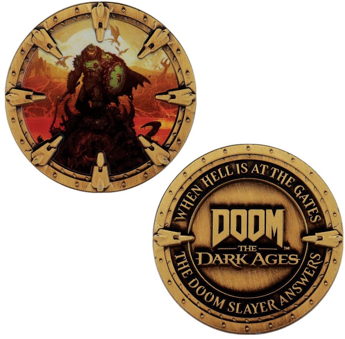FaNaTtik Doom: The Dark Ages Collectable Coin Coins