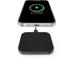 Rixus Boost 15W Wireless Charging Pad Black