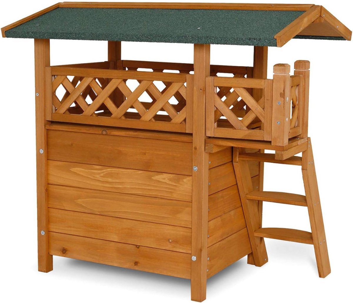 Kattenhuis voor Buiten - Kattenhok - Kattenbench