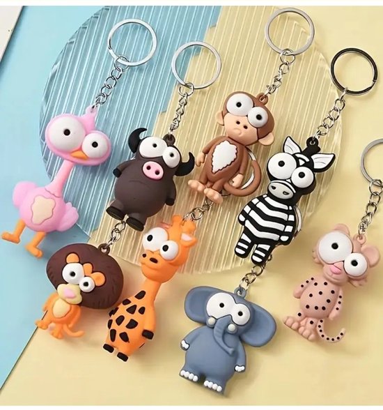 Vind sleutelhanger dieren op - april 2026