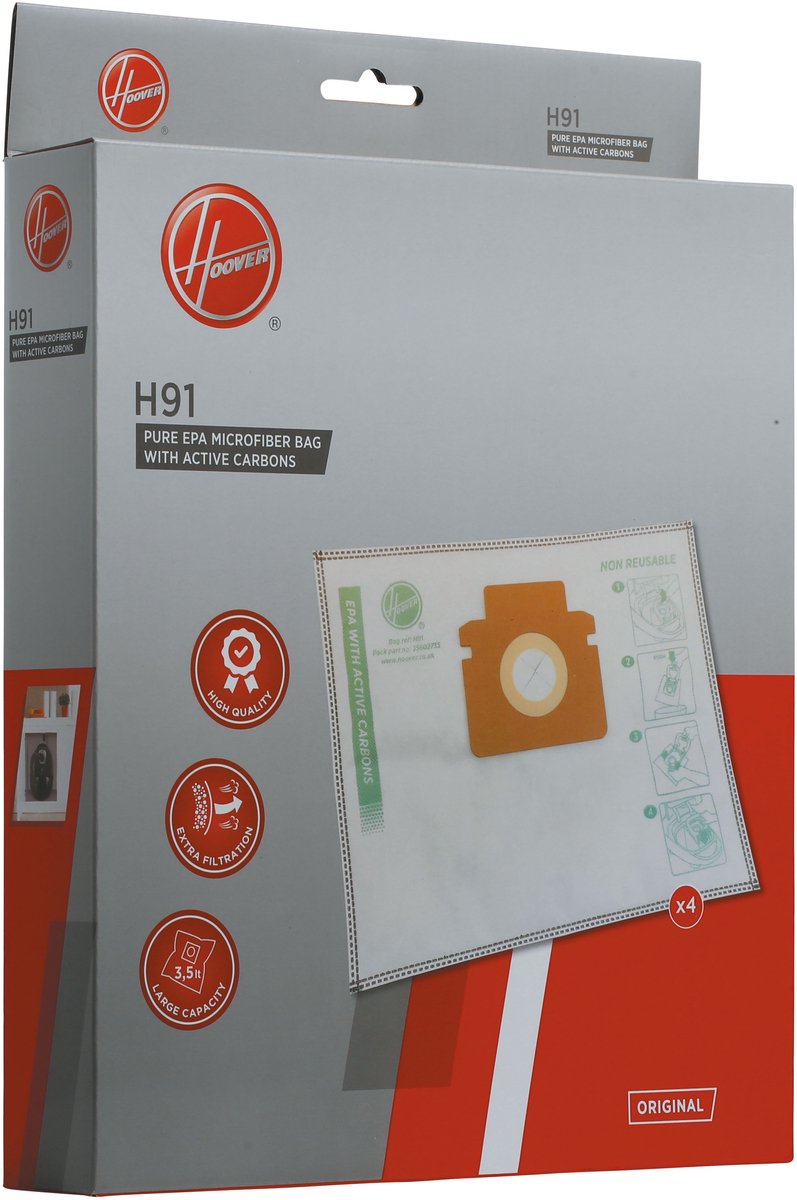 HAIER - H91-Epa Carbon stofzuigerzak HE300 - 35602735