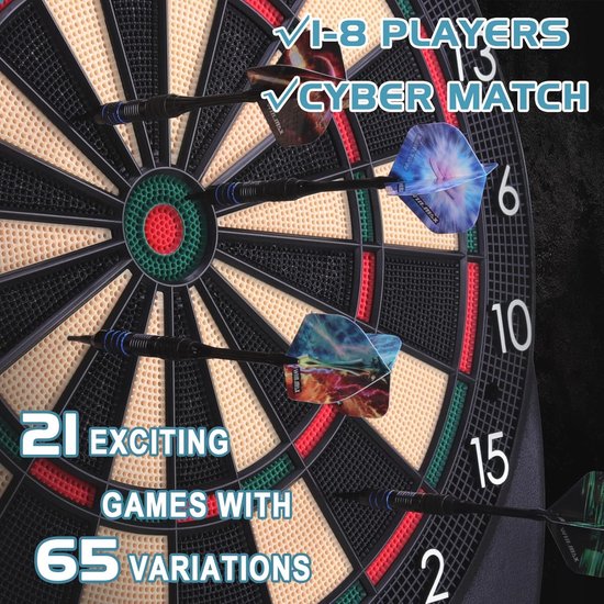 Elektronisch dartbord met E-dartboards - elektronische dartbord elektronica dartbord van MaxxGarden — afbeelding 5