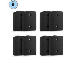Bramokava® 8x Filter geschikt voor Miele Droger 9164761 - 210 x 155 x 30 mm - Spons Foam Schuimfilter