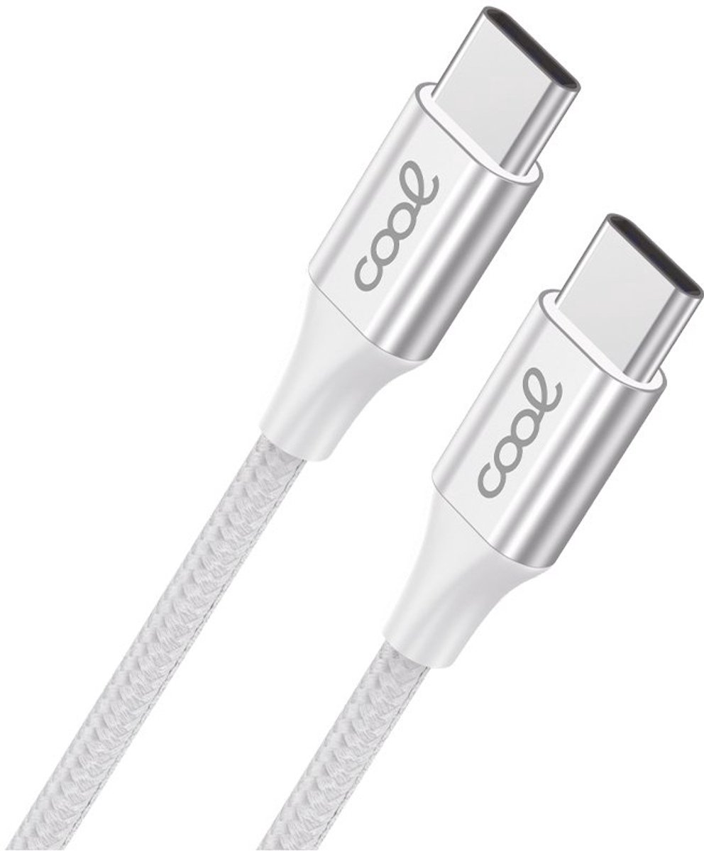 COOL Accesorios 8434847068046 USB-kabel 1,2 m USB C Wit