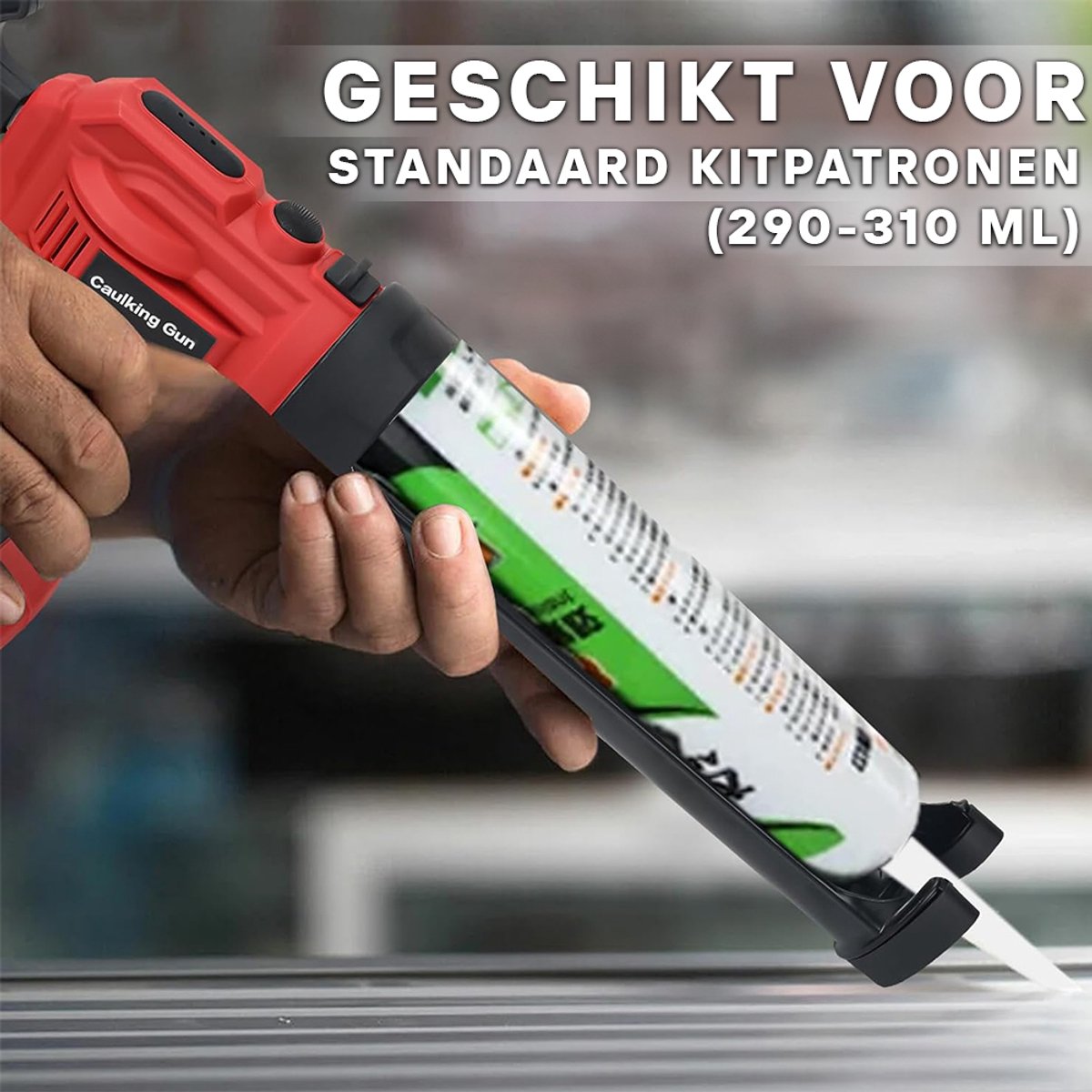Vind elektrisch kitpistool op - april 2026