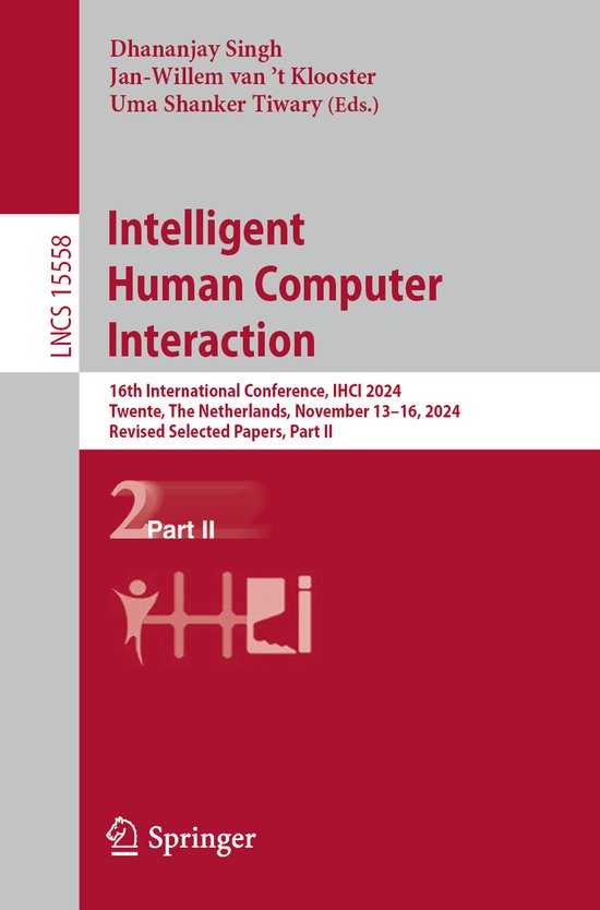 Lecture Notes in Computer Science15558- Intelligent Human Co ... - cover