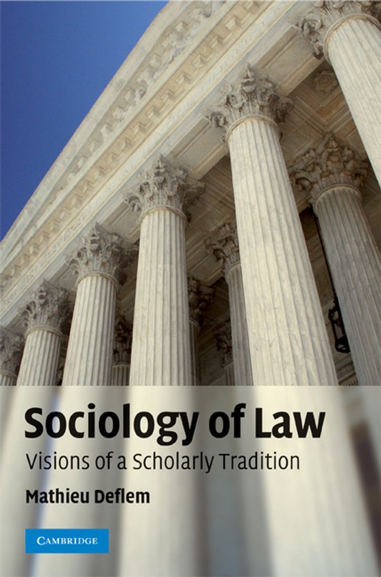Sociology of Law - cover