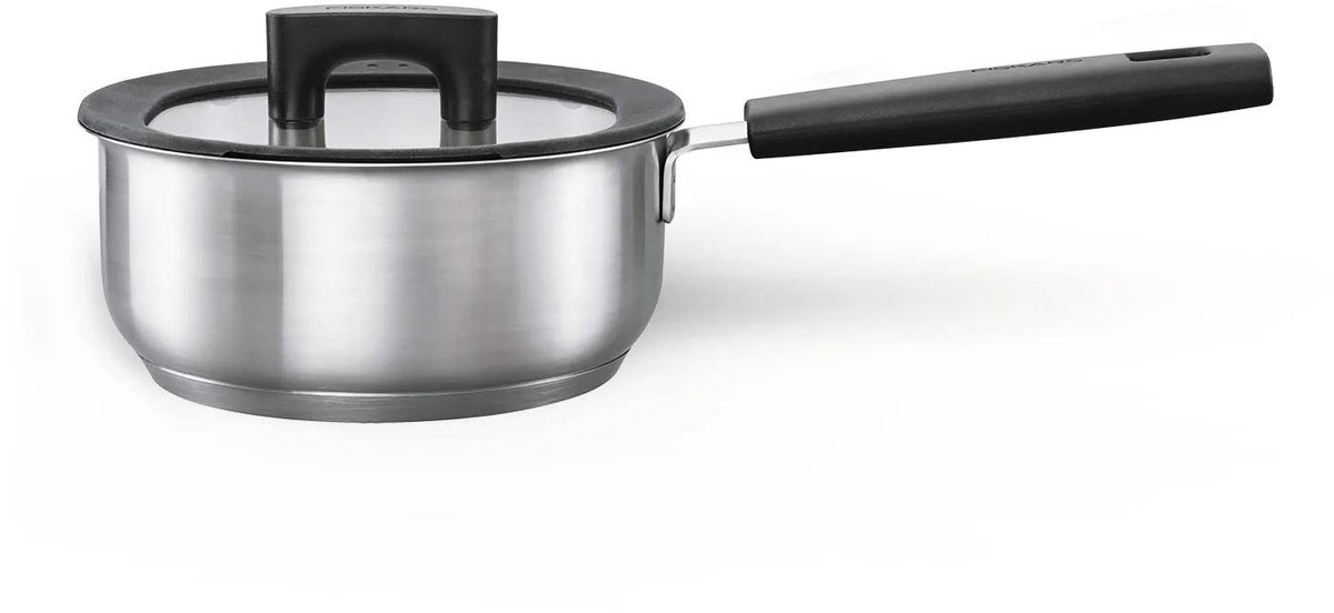 FISKARS Hard Face Steelpan RVS superior coating 18 cm
