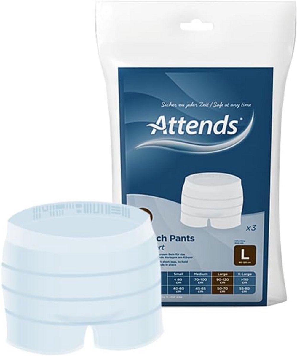 Attends Stretch Pants Comfort Incontinentie - 3 stuks - Incontinentiebroekjes