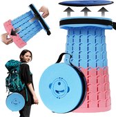 Ibenzoa® Duurzame XXL Opvouwbare Zitstoel met Inclusief Comfortabele Zitting voor Diverse Outdoorgebruik en Reizen