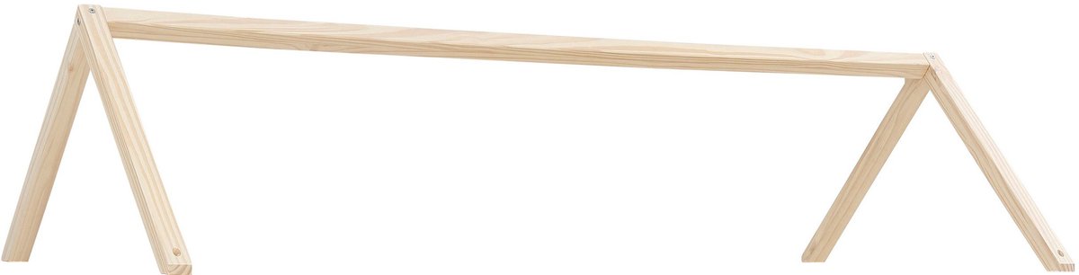 Square-Line-Canopy - Wit Grenen