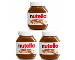 Nutella Hazelnootpasta - 3 x 1kg - 3 kg