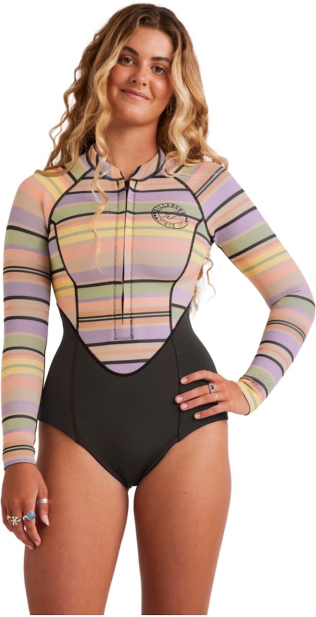 2025 Billabong Dames Salty Dayz Natural 2mm Lange Mouwen Lentepak Wets