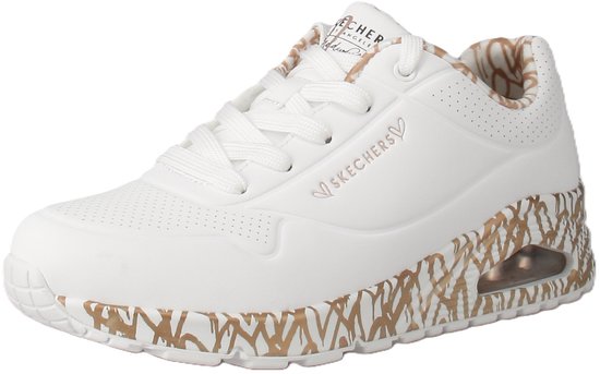 Skechers Uno - Baskets pour femmes Loving Love pour femme - White - Taille 38