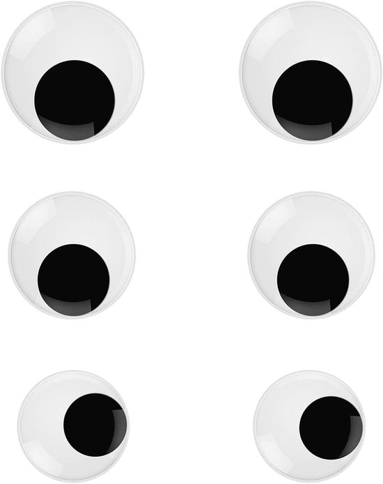 2pieces Grote Gigantische Zelfklevende Googly Ogen Voor Kerstfeest Handgemaakte Diy Ambachten 76mm 3 Inch