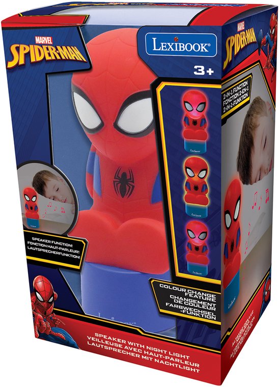 Spiderman nachtlampje luidspreker — afbeelding 5