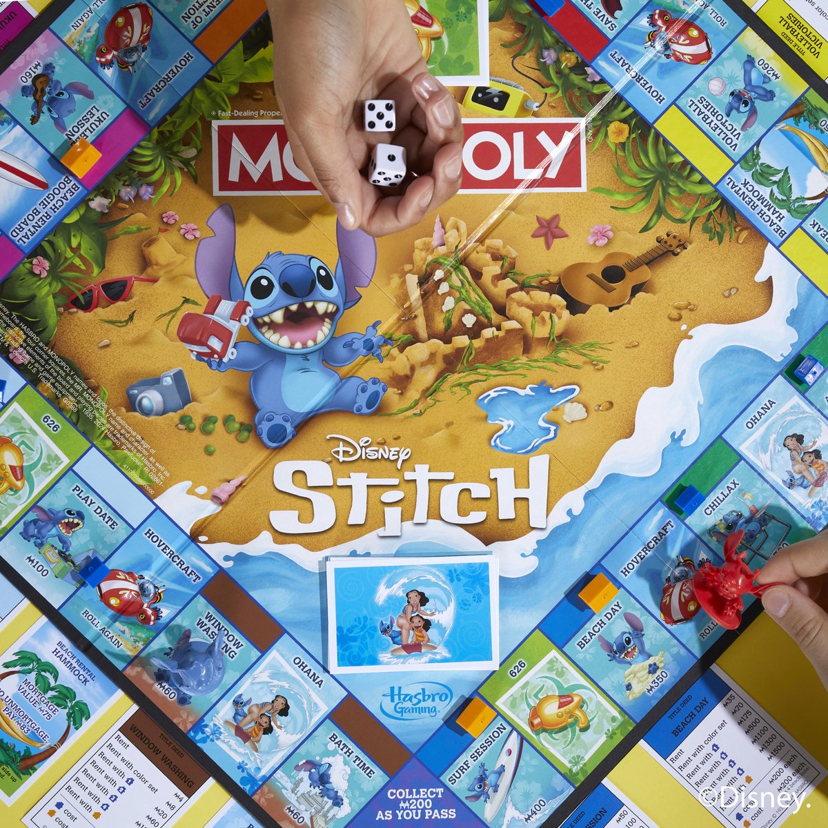 Monopoly Stitch - Nederlandse Editie - Gezelschapsspel — afbeelding 7