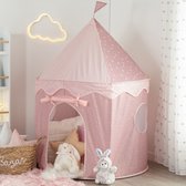 MISOU Kinder Speeltent - Tipi Tent kinderen - Meisjes - Pop up tent - Roze