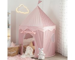 MISOU Pop up Tent - Kinderen - Speeltent - Kindertent - Tipi Tent - Meisjes - Roze -LILY