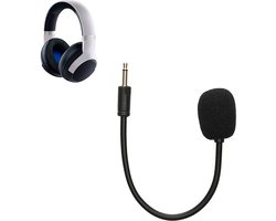 kwmobile microfoon voor gaming headset - geschikt voor Razer Kaira Pro - 10 cm - In zwart