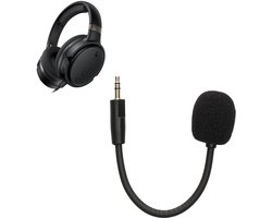 kwmobile microfoon voor gaming headset - geschikt voor Kingston Hyper X Cloud OrbitS - 10 cm - In zwart